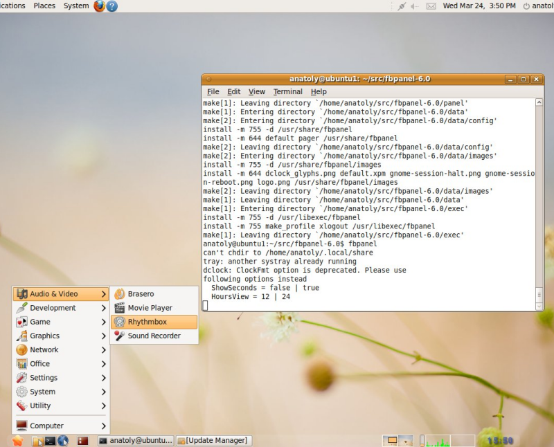 Install light weight Taskbar in Ubuntu/Linux Mint 