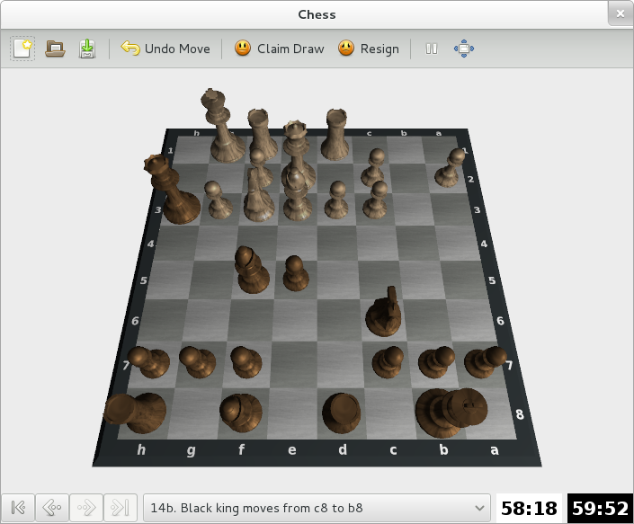 GNOME Chess - Le Bottin des Jeux Linux