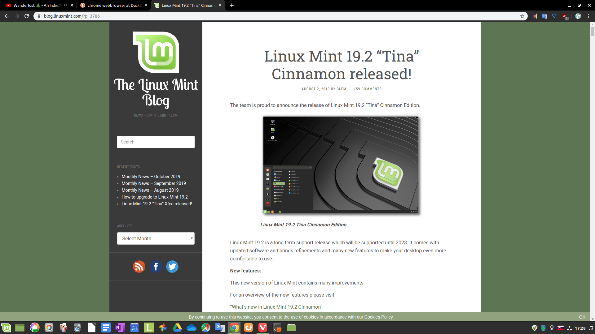 linux mint install brave browser