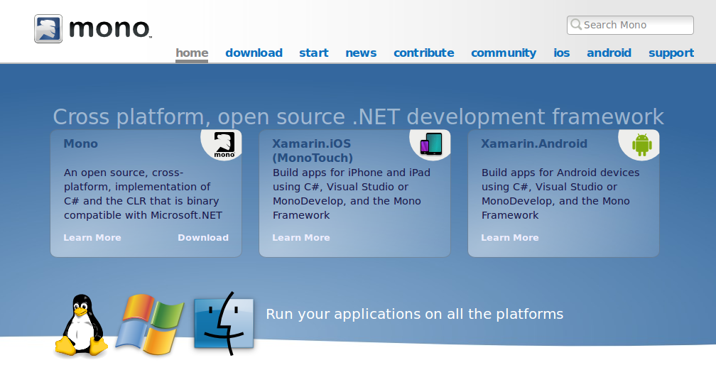 Mono linux