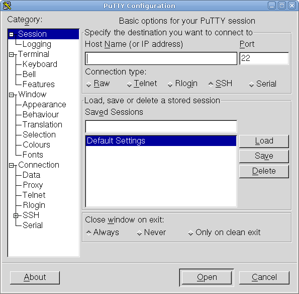 What is putty clearance tool