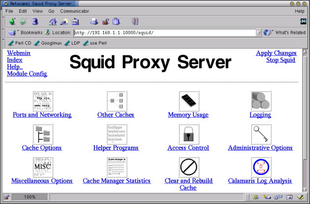 squid proxy server iso