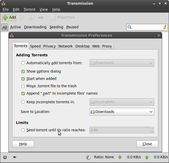 transmission torrent for ubuntu