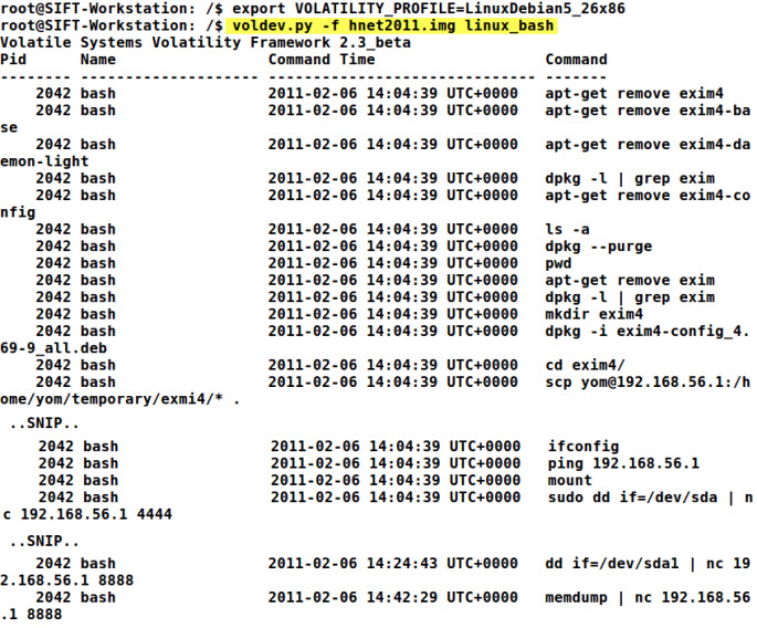 Как установить volatility в linux